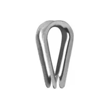 Lano Lanová očnice pro lano 8mm - DIN 65457 - Zn.