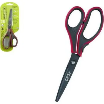 Kancelářské nůžky Nůžky kancelářské, pogumované, teflon, 21 cm