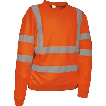 pracovní mikina Reflexní pracovní mikina COFRA MARIQUETA Barva: Reflexní oranžová, Velikost: 3XL
