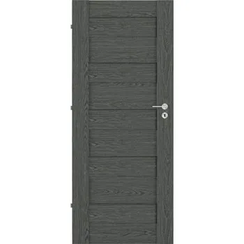 Interiérové dveře Interiérové dveře PRESTON 1 antracit plné 60L