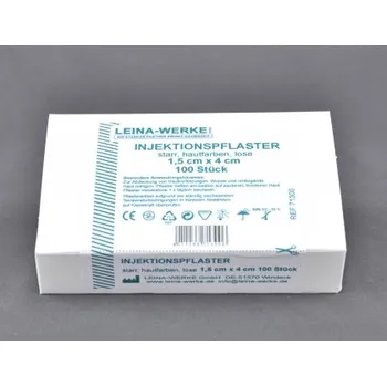 Náplast Leina Werke Náplast injekční 1,5 x 4cm, 100 ks