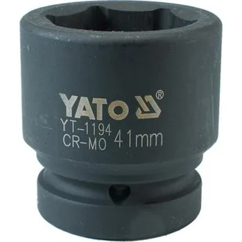 Ruční nářadí Hlavice rázová 1" - 41mm černá IMPACT YATO