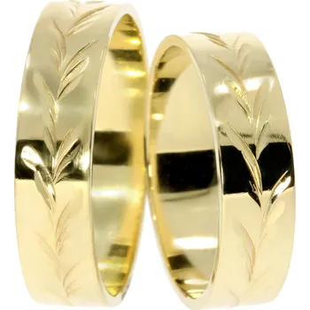 Prsten Zlatnictví Helios Zlaté snubní prsteny L-33
