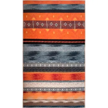 Osuška SCANquilt plážová osuška VELUR mexico oranžovošedá 100 x 180 cm