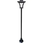Bezdoteku LEDSolar hliníková lucerna stojací, se senzorem, bezdrátové, iPRO, 20W, studená barva