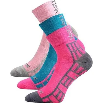 MAIK dětské sportovní ponožky VoXX - balení 3 páry 20-22 (30-34) mix A holka