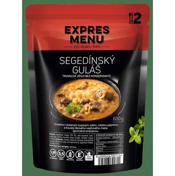 Hotové jídlo Segedínský guláš - dvě porce