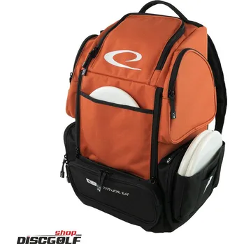 Latitude 64º Luxury E4 Batoh - Černo-oranžová/Black-Blaze-orange (discgolf)
