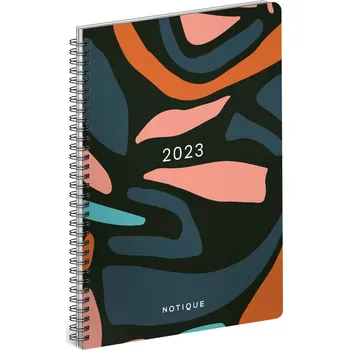 Diář Presco Group Spirálový diář A4 měsíční 2023