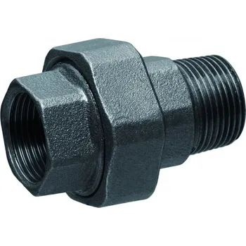 Fitinka Šroubení černé MF 1"