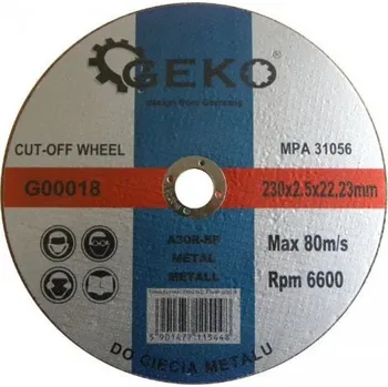 Řezný kotouč Geko G00018 230 mm