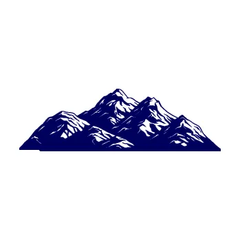 Samolepící dekorace SAMOLEPKA Krajina hory 031 levá (23 - tmavě modrá) NA AUTO, NÁLEPKA, FÓLIE, POLEP, TUNING, VLASTNÍ TEXT, TISK, AUTOSAMOLEPKY.cz, POLEPY, OBRÁZEK, LOGO, SAMOLEPKY