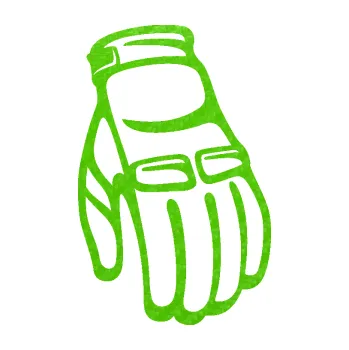 Samolepící dekorace SAMOLEPKA Motorkářské rukavice 001 pravá (58 - 3D karbon zelený kawasaki) NA AUTO, NÁLEPKA, FÓLIE, POLEP, TUNING, VLASTNÍ TEXT, TISK, AUTOSAMOLEPKY.cz, POLEPY, OBRÁZEK, LOGO, SAMOLEPKY