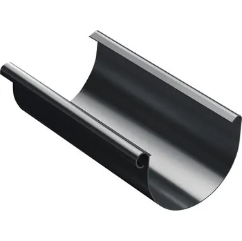 Střecha Okapový žlab PRECIT Ø 125 mm plastový délka 4000 mm antracit