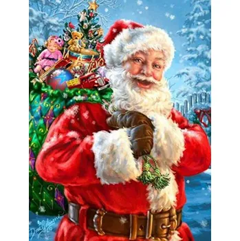Diamantové malování 5D diamantové malování Mikuláš