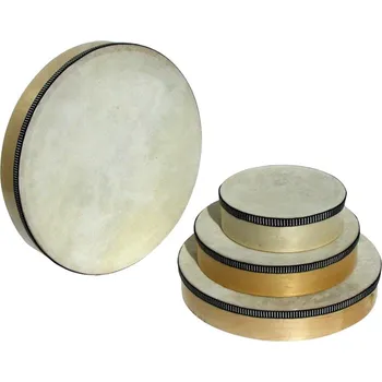 Tamburína GOLDON- tamburína s blánou - 20cm (35240)