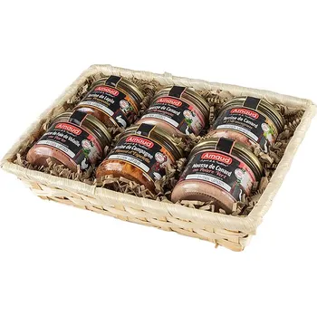 Dárkový potravinový koš Arnaud Degustační zážitek 6x 90 g