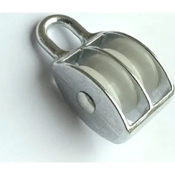 kladka Kladka dvojitá s nylonovou rolnou 12/50 mm