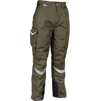 montérky Zimní pracovní kalhoty Cofra FROZEN Barva: Zemitá hnědá, Velikost: 58