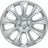 Poklice na kolo ŠKODA AUTO Borneo stříbrné 16" 4 ks