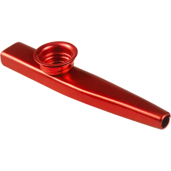 Kovové kazoo - Červené