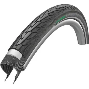 Komponent pro jízdní kolo Schwalbe plášť Road Cruiser Plus HS484 28x1.60'' TSk PGzelenáActiv (černá/reflexní pruh)