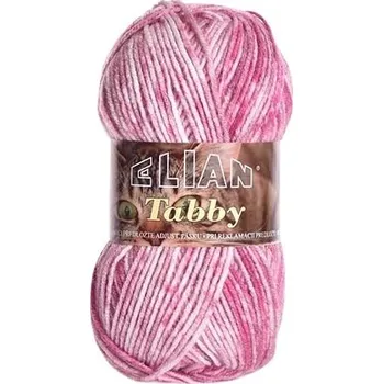 VSV Pletací příze Elian Tabby 31896 - růžová