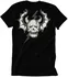 Pánské tričko A.B. Stranger Things Hellfire Club Skull XL