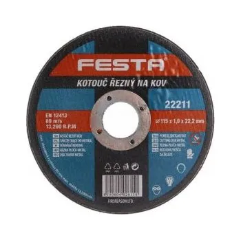 Vrták FL-kot.řez.kov NO 115x1x22,2