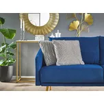 Dekorativní polštář šedý 45 x 45 cm s výplní dekorativní doplňky obývací pokoj ložnice Beliani