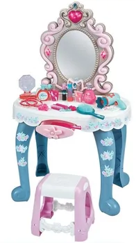 Herní stolek Dětský kosmetický stolek s vybavením 76 x 45 x 31 cm modrý
