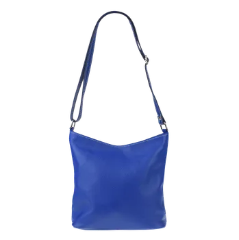 Kabelka NovaKabelka.cz Kožená italská crossbody kabelka Ebe Azzuro