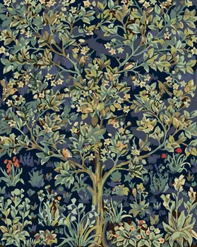 Zuty Květinový strom života s rámem 40 x 50 cm