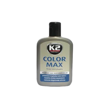 Autovosk K2 Color Max Aktivní vosk - černý 250ml
