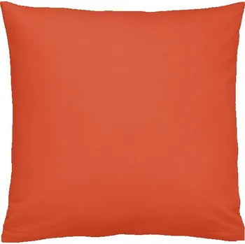 Polštář SCANquilt povlak JERSEY ELASTIC LYCRA cihlová 40 x 40 cm