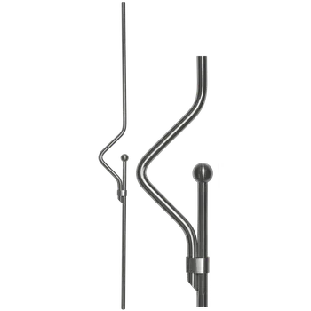 Zábradlí Nerezová tyč svislá výplň zábradlí 12 x 920 mm broušená nerez