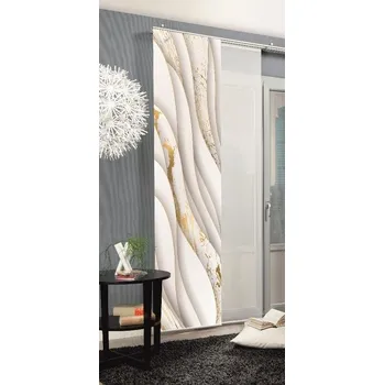 Home Wohnideen japonská stěna 84129 GULDO&nbsp;5007 zlata&nbsp;245x60 cm (v x s)