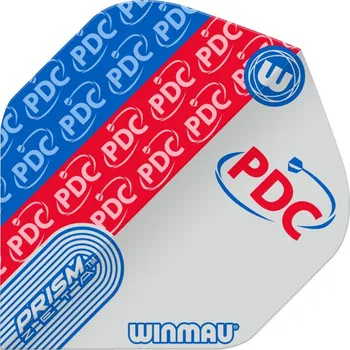Příslušenství pro šipky Winmau Letky Prism Zeta - PDC - Red, Blue & White W6915.322