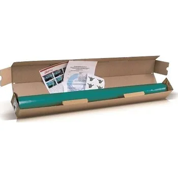 Textilie záplata - zelená - samolepící - 100 x 22 cm