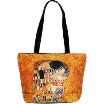 Queen Isabell Collection Taška na zip přes rameno G. Klimt, POLIBEK - 36 *25 cm