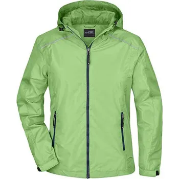 Dámská větrovka James&amp;Nicholson Dámská sportovní bunda JN1117 Spring Green-Navy XXL