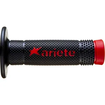 Rukojeti, gripy ARIETE Off Road Vulcan, černá/červená (115mm)