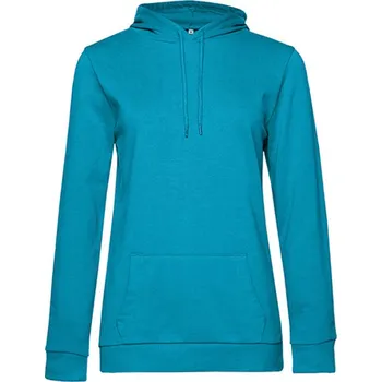 Dámská mikina B&C Dámská mikina s kapucí WW04W Hawaiian Blue M