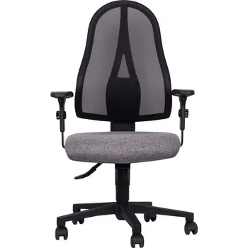 Topstar Kancelářská židle OPEN Point s plochým sedákem světle šedá