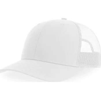 Pokrývka hlavy Atlantis Bryc Síťovaná kšiltovka AT106 White-White one size