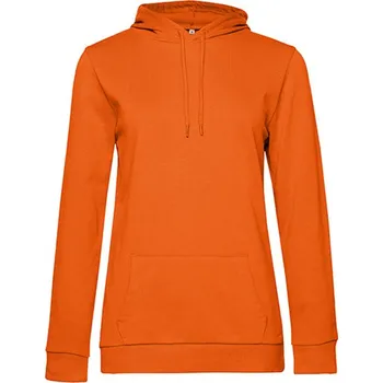 Dámská mikina B&C Dámská mikina s kapucí WW04W Pure Orange XXL