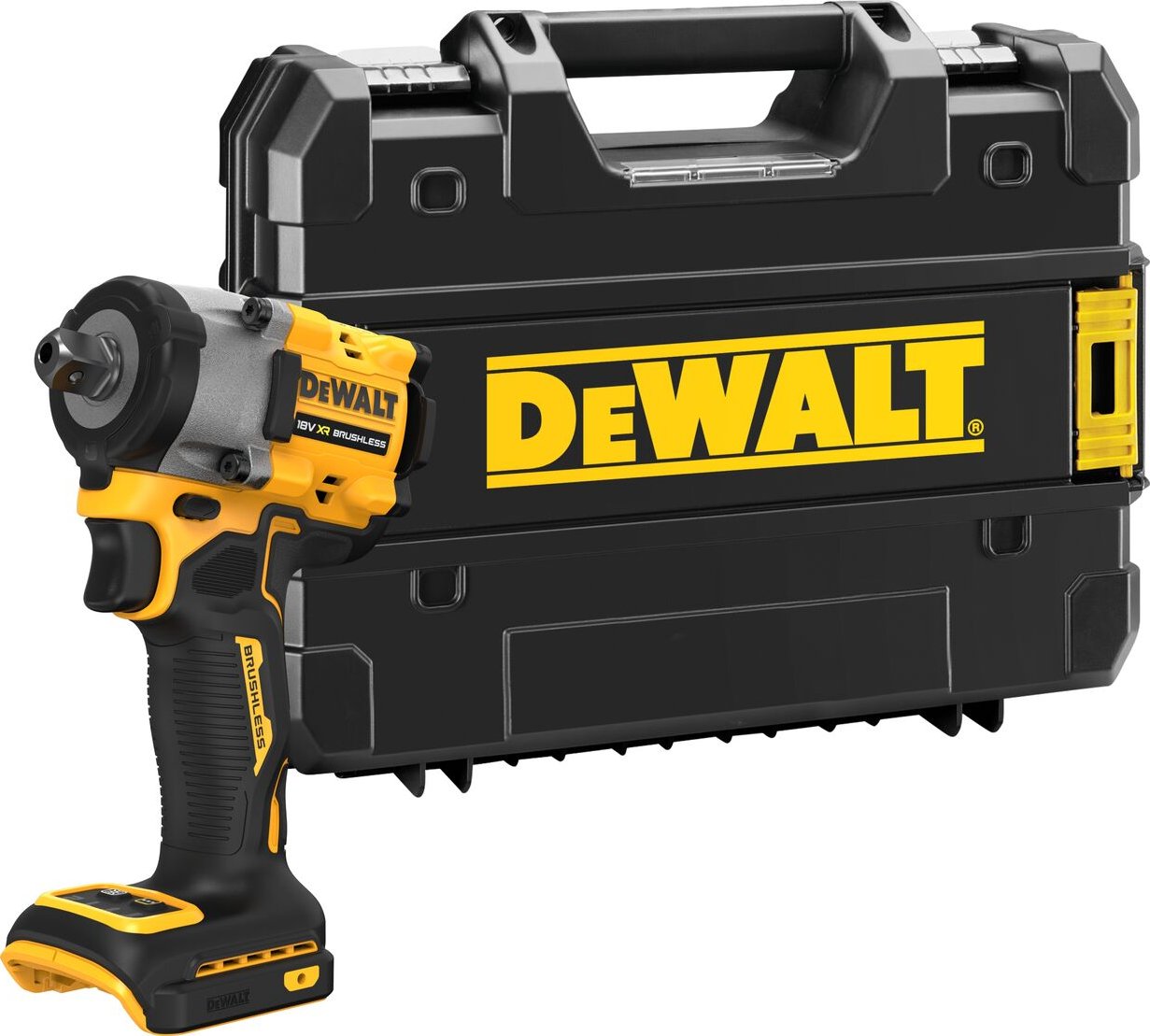 Aku bezuhlíkový rázový utahovák 1/2" 18V XR DCF922NT DeWALT ( bez aku a nabíječky )