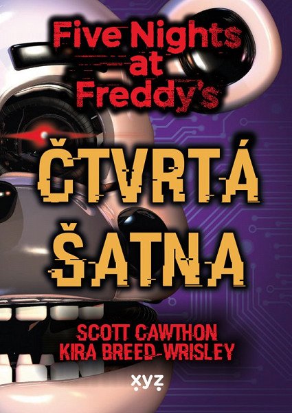 Foto Kniha Five Nights at Freddy s 3 Čtvrtá šatna Scott Cawthon