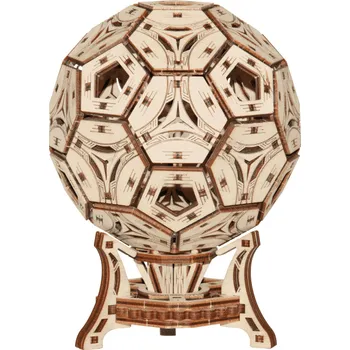 3D puzzle Wooden City Fotbalový míč 175 dílků