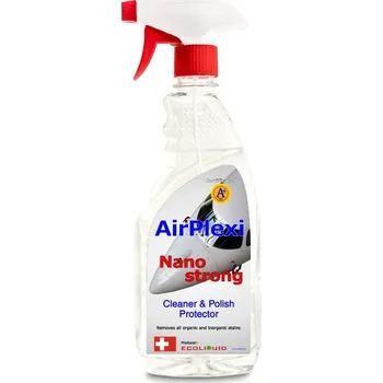 Čistič autoskla Ecoliquid AirPlexi Nanostrong emulze, sprej 500 ml